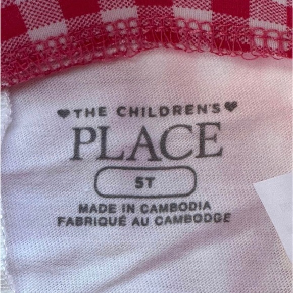 The Children’s Place Sweet Strawberry Outfit Girls’ 5T NWT - Picture 7 of 9
